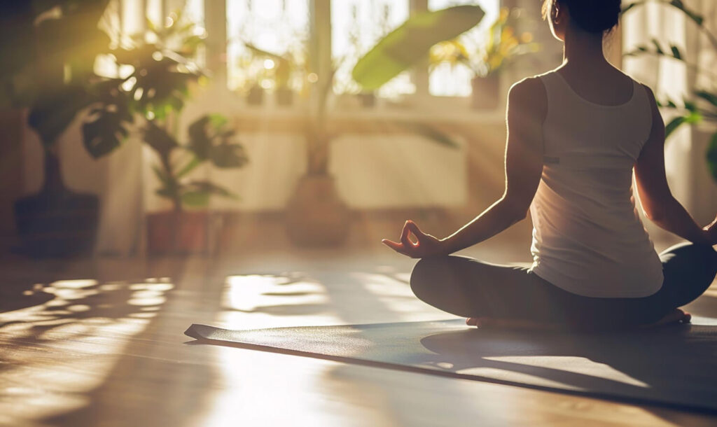 Illustration médicale montrant les sensations de vibrations internes dans le corps humain