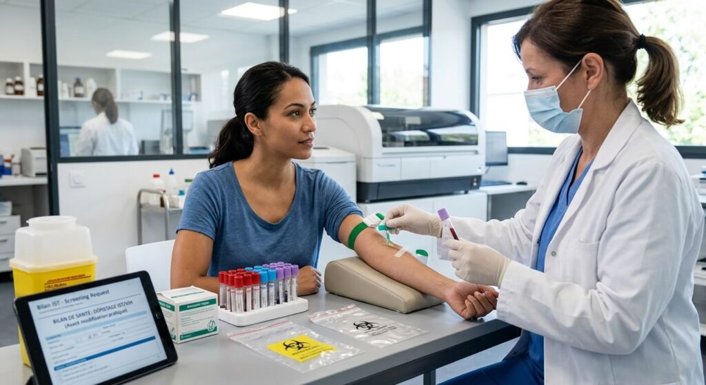 Peut on faire l'amour sans preservatif mais sous pilule ? 3 Un bilan de santé en laboratoire pour le dépistage des infections sexuellement transmissibles avant d'enlever le préservatif.